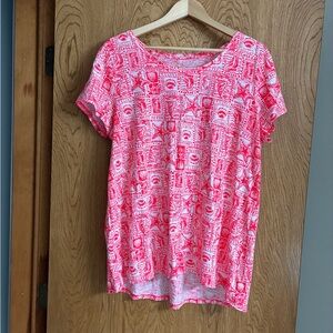 🌴Lilly Pulitzer Short Sleeve TeeShirt XL